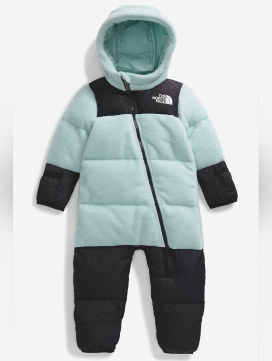 The North Face Other - NWT 1996 Retro Nuptse Fleece One-Piece - Infants' Size 18-24M in Muted Pine Teal